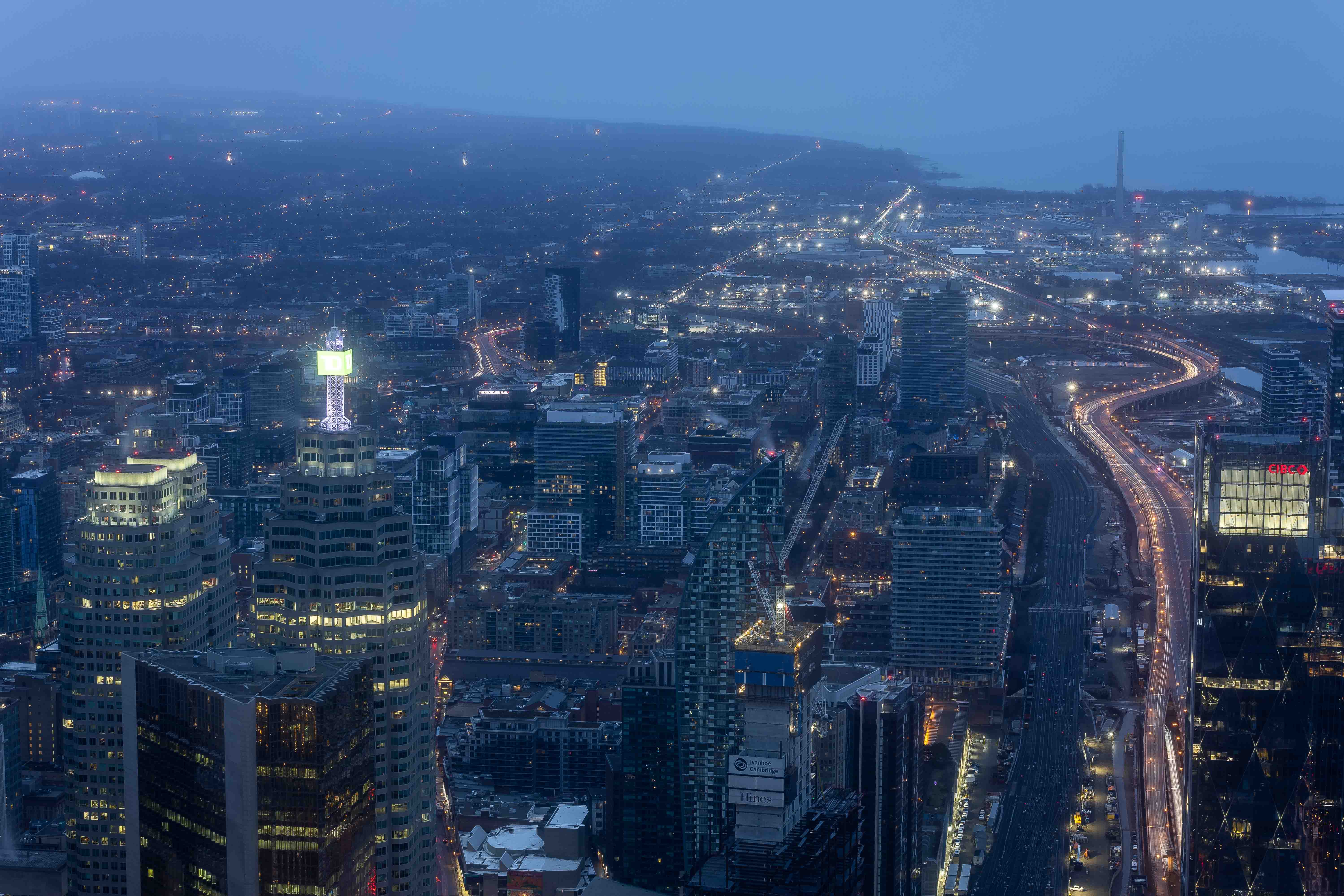 CN tower sunrise -0649