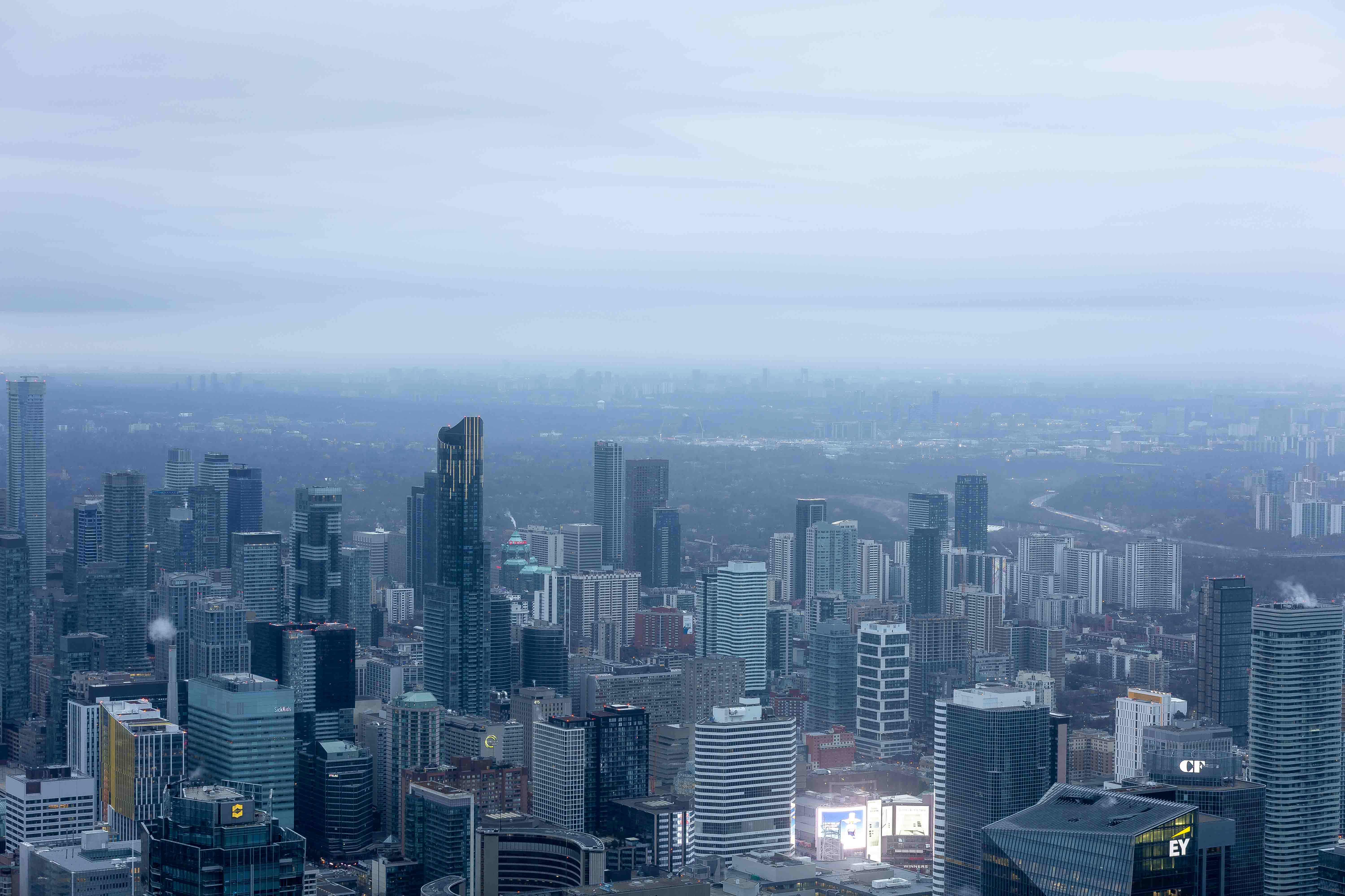 CN tower sunrise -0688